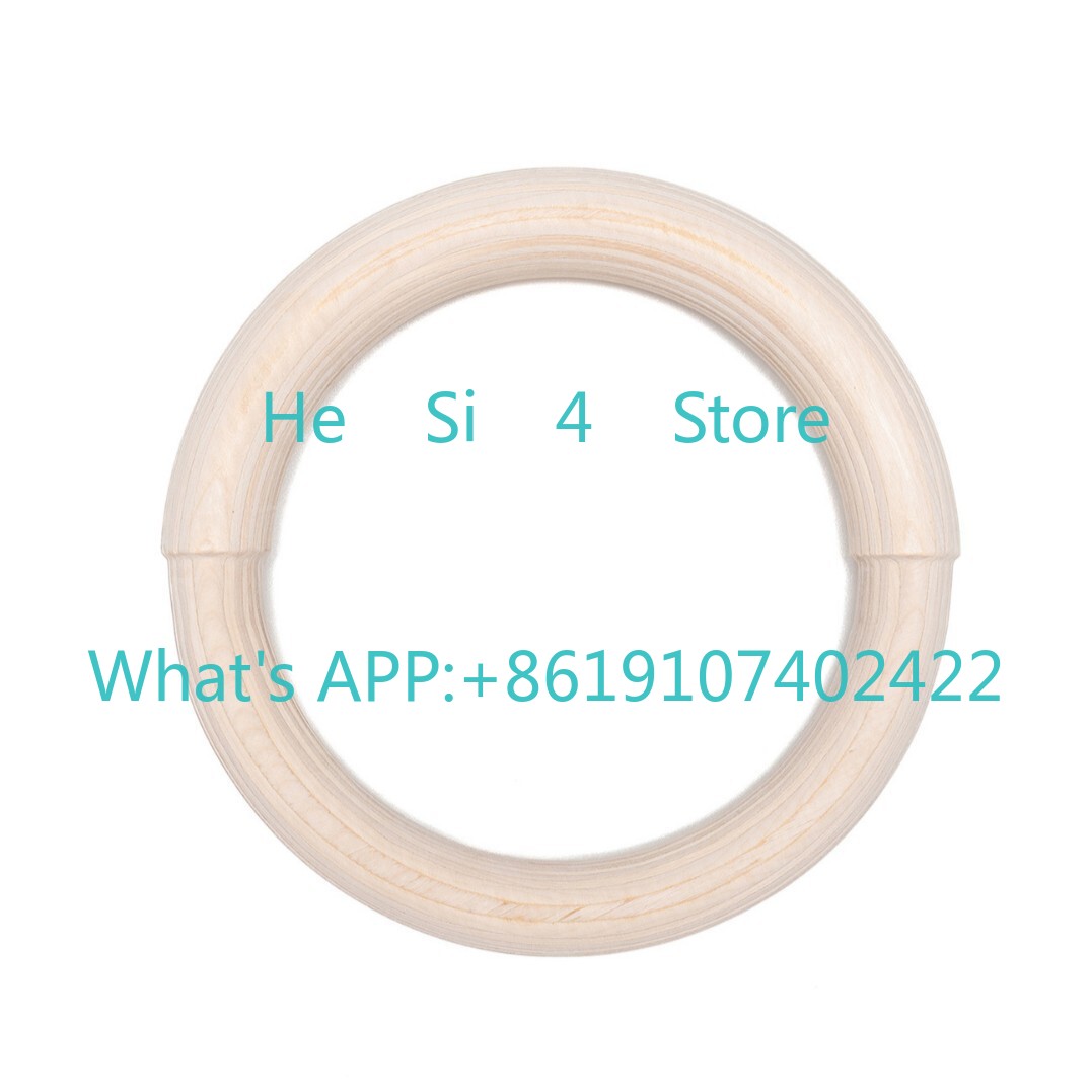 Gymnastic Ring Wood - Drewniany pierścień do ćwiczeń z brzozy,