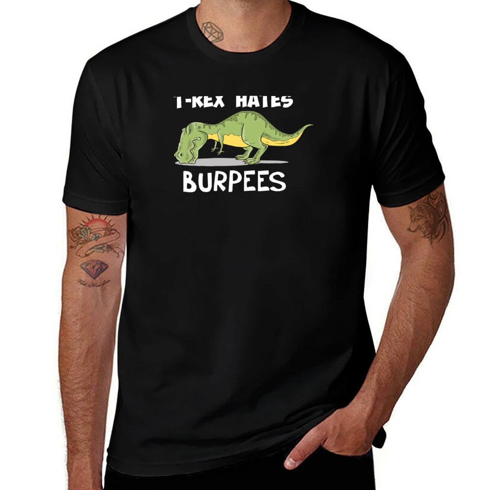 Koszulka T-Rex Hates Burpees,  – Crossfit Mayhem recenzja i cena